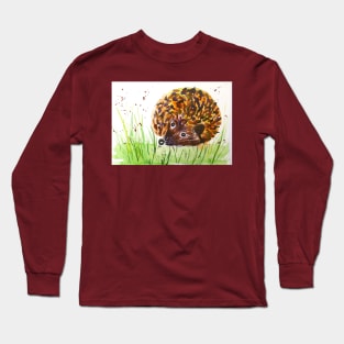 Sweet Hedgehog Long Sleeve T-Shirt